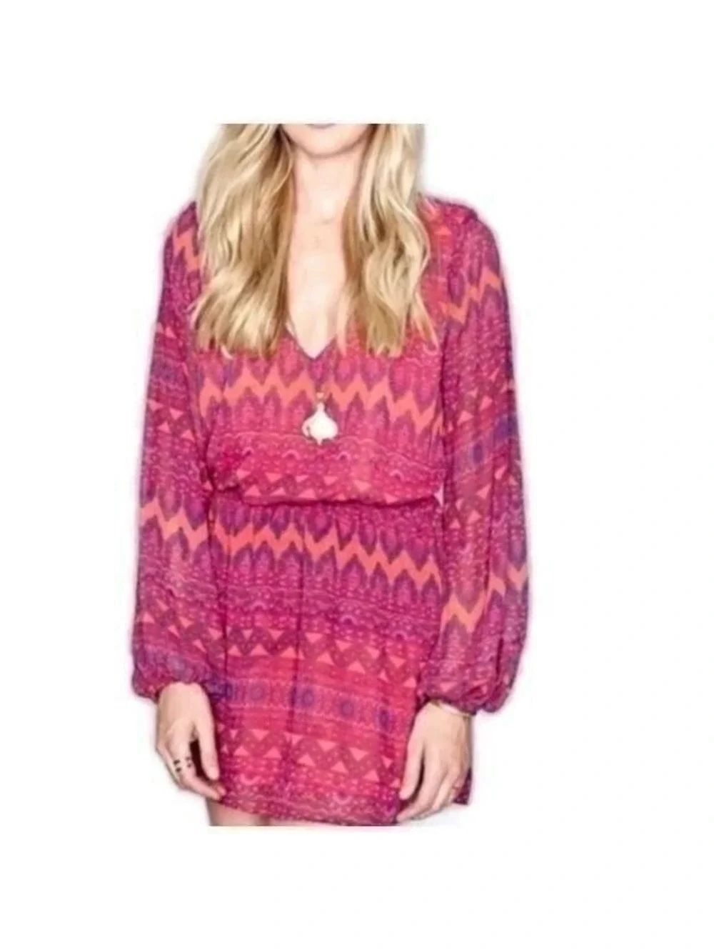 Show Me Your Mumu Rainey Mini Dress Sz L